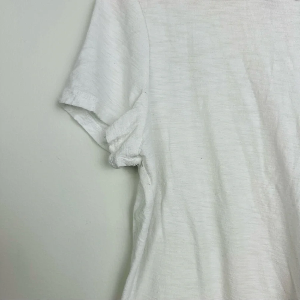 Standard James Perse White Crew Neck Tee Shirt Size 3 - Picture 3 of 7